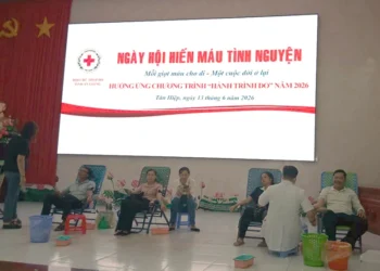 Xã Tân Hiệp: Hưởng ứng chương trình “Hành trình đỏ” năm 2026
