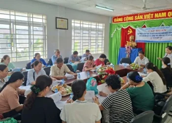 Tập huấn cập nhật kiến thức về đảm bảo mức sinh thay thế năm 2026 tại xã Thạnh Mỹ Tây