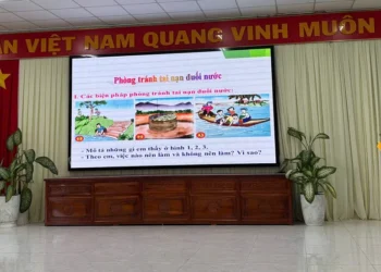 Xã Vĩnh Điều tuyên truyền phòng, chống đuối nước cho trẻ em