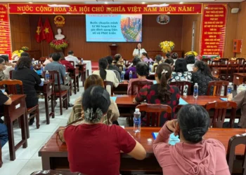 Trạm Y tế xã Tân Hiệp tổ chức tập huấn chuyên môn nghiệp vụ công tác Dân số và Phát triển
