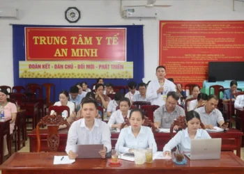 Trung tâm Y tế An Minh: Hội nghị Sơ kết công tác triển khai bệnh án điện tử năm 2026