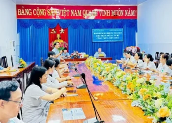 Trung tâm Y tế Châu Phú truyền thông chính sách Bảo hiểm xã hội tự nguyện