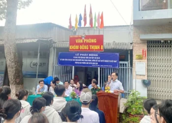 Điểm Trạm Y tế Mỹ Phước triển khai dự án phòng, chống sốt xuất huyết tại cộng đồng