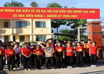 Xã Hòa Điền tổ chức lễ mít tinh hưởng ứng Tháng Hành Động phòng, chống ma túy năm 2026
