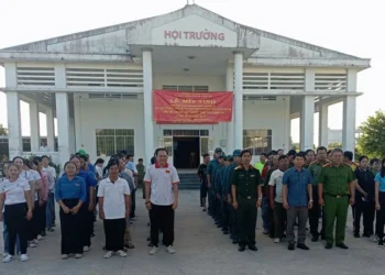 Bình Mỹ mít tinh hưởng ứng Tháng hành động phòng, chống ma tuý năm 2026
