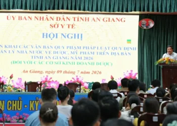 Sở Y tế An Giang: Tổ chức Hội nghị triển khai các văn bản pháp luật về quản lý dược, mỹ phẩm năm 2026