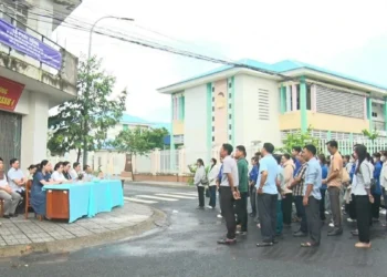 Trạm Y tế phường Chi Lăng tổ chức điều tra ước tính tỷ lệ hiện nhiễm vi rút viêm gan B ở trẻ dưới 5 tuổi