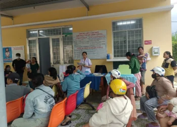 Trạm Y tế phường Chi Lăng tổ chức điều tra ước tính tỷ lệ hiện nhiễm vi rút viêm gan B ở trẻ dưới 5 tuổi