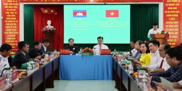 Bộ Y tế Campuchia thăm và trao đổi kinh nghiệm về công tác phòng chống dịch khu vực biên giới  tại An Giang