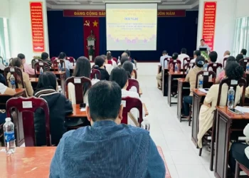 Sở Y tế An Giang tổ chức Hội nghị triển khai các văn bản quy phạm pháp luật về quản lý nhà nước đối với lĩnh vực dược, mỹ phẩm năm 2026 tại Trung Tâm Y tế Hà Tiên