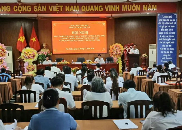 Trung tâm Y tế Tân Hiệp – Tổ chức Hội nghị BCH Đảng uỷ mở rộng