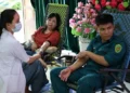 Kiên Lương – An Giang: Tình nguyện viên tham gia hiến máu tình nguyện đợt 2 năm 2026