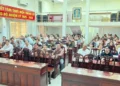 Trung tâm Y tế Phú Tân hưởng ứng xây dựng môi trường làm việc không khói thuốc lá năm 2026