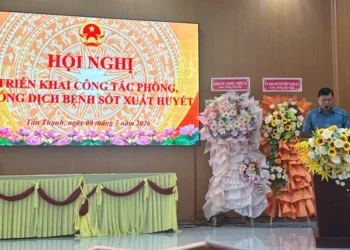 Xã Tân Thạnh: Họp Ban Chỉ đạo về công tác phòng, chống dịch bệnh sốt xuất huyết