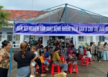Trạm Y tế phường Chi Lăng tổ chức điều tra ước tính tỷ lệ hiện nhiễm vi rút viêm gan B ở trẻ dưới 5 tuổi