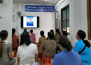Chiến dịch chăm sóc sức khoẻ sinh sản địa bàn phường Châu Đốc