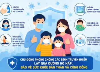 Chủ động phòng chống các bệnh truyền nhiễm lây qua đường hô hấp: bảo vệ sức khỏe bản thân và cộng đồng