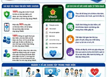 Infographic – Chung tay thực hiện chiến dịch rà soát, làm sạch dữ liệu và phát triển sổ sức khỏe điện tử trên ứng dụng VNeID