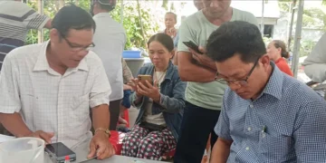 Trạm Y tế phường Bình Đức sàng lọc lao tiềm ẩn trong cộng đồng