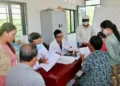 Trạm Y tế xã Mỹ Đức: Khám sức khỏe định kỳ cho người dân ấp Mỹ Hòa