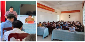 Trạm Y tế xã Mỹ Đức: Khám sức khỏe định kỳ cho người dân ấp Mỹ Hòa