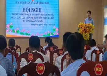 Trạm Y tế xã Thạnh Đông khám sức khỏe toàn dân đợt 1 năm 2026