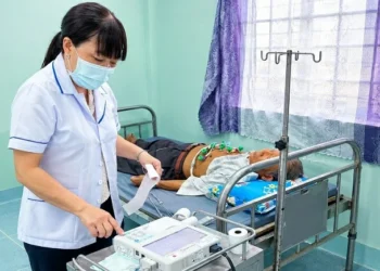 Xã Ngọc Chúc khám sức khỏe định kỳ cho người cao tuổi