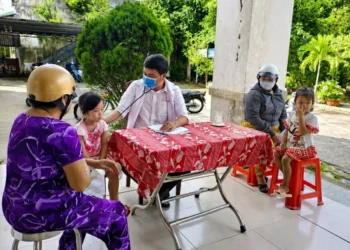 Xã Ngọc Chúc khám sức khỏe định kỳ cho người cao tuổi