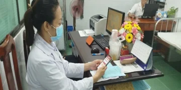 Trung tâm Kiểm soát bệnh tật tỉnh An Giang đẩy mạnh thực hiện cấp tài khoản định danh điện tử VNeID cho viên chức, người lao động