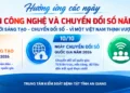 Băng-rôn – Hưởng ứng các ngày Sự kiện công nghề và chuyển đổi số năm 2026