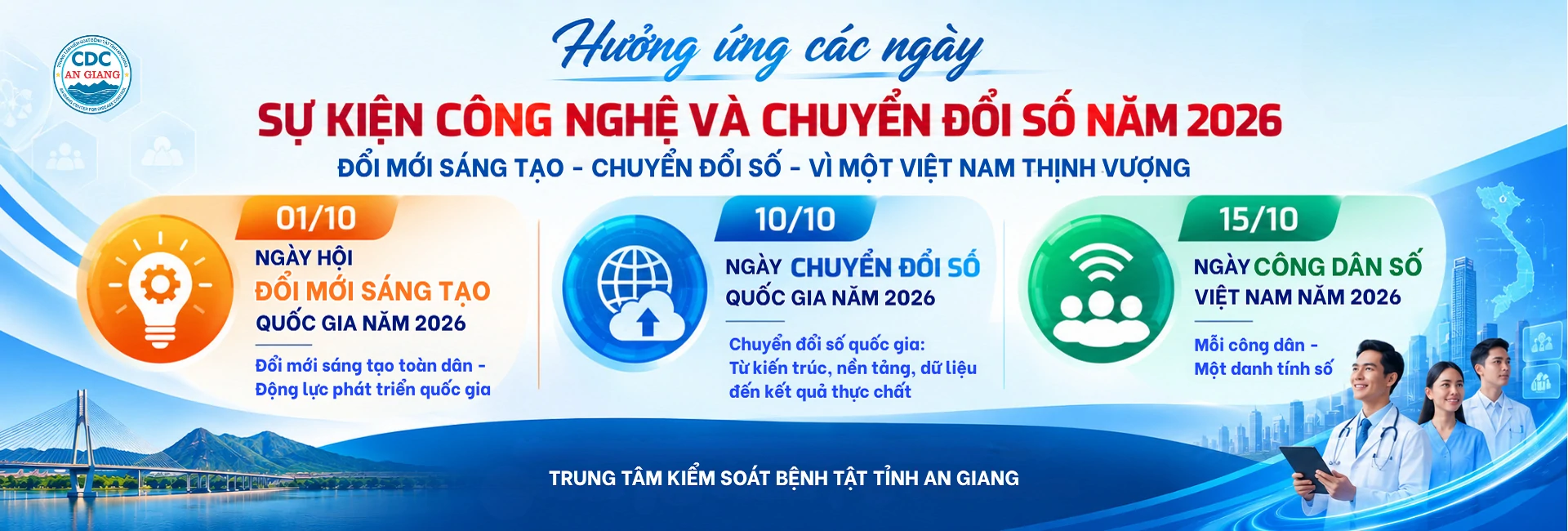 Banner - Hưởng ứng các ngày sự kiện công nghệ và chuyển đổi số năm 2026