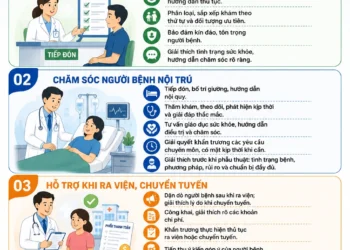 Infographic – Ứng xử của công chức, viên chức y tế trong các cơ sở khám bệnh, chữa bệnh