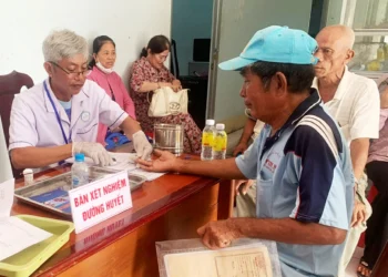 Khám sàng lọc sức khỏe đợt 2 cho người dân xã An Minh