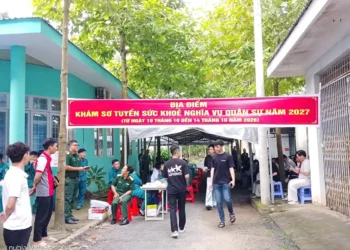 Trạm Y tế phường Tịnh Biên tổ chức khám sơ tuyển sức khỏe nghĩa vụ quân sự năm 2027
