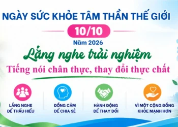Băng-rôn – Ngày sức khỏe tâm thần thế giới “Lắng nghe trải nghiệm, tiếng nói chân thật, thay đổi thực chất”