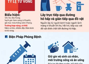 Infographic – Bệnh Bạch hầu – nhận biết sớm phòng bệnh đúng cách
