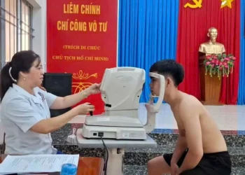 Xã Mỹ Hòa Hưng tổ chức sơ tuyển nghĩa vụ quân sự năm 2027