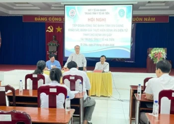 Trung tâm Y tế Hà Tiên: Khảo sát, đánh giá việc triển khai Hồ sơ bệnh án điện tử trong thanh toán bảo hiểm y tế