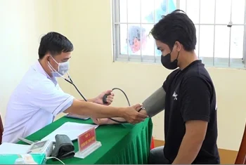 Xã An Phú tổ chức khám sức khỏe sơ tuyển nghĩa vụ quân sự cho 828 thanh niên năm 2026