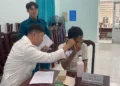 Trạm Y tế xã Ngọc Chúc tổ chức khám sơ tuyển công dân sẵn sàng nhập ngũ năm 2027