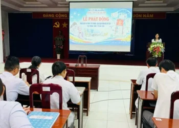 Trung tâm Y tế Hà Tiên phát động chiến dịch 45 ngày xây dựng, làm sạch, đồng bộ dữ liệu